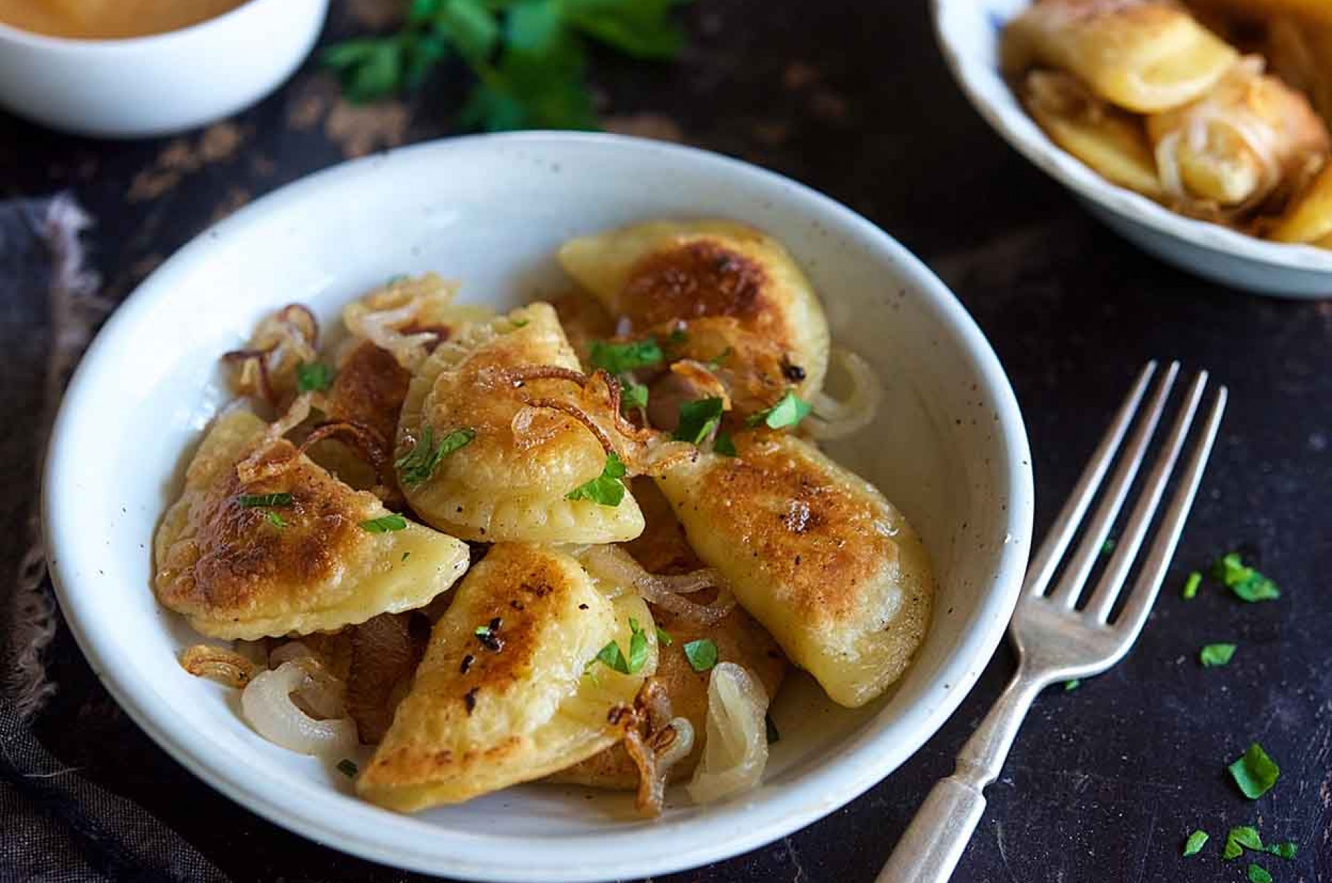 Homemade pierogies. One of the favorite recipes in Pittsburgh, home to a thriving culinary scene.